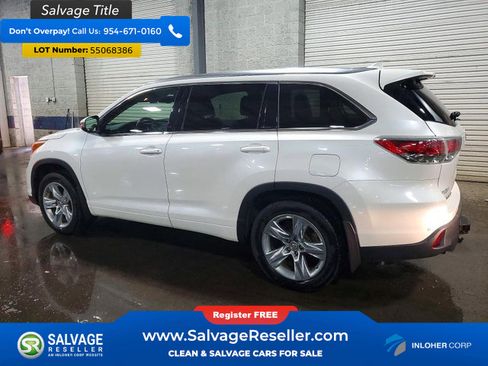 Used 2015 Toyota Highlander Limited AWD/4WD image 3