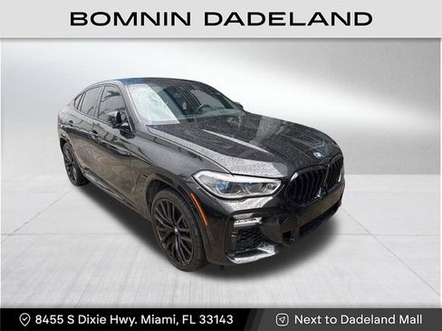 Used 2021 BMW X6 M50i w/ Executive Package image 3