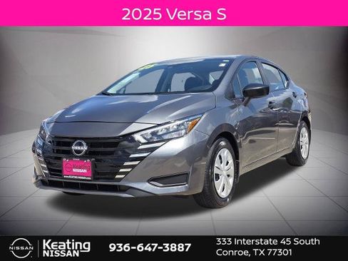 Certified 2025 Nissan Versa S w/ Trunk Package FWD image 2