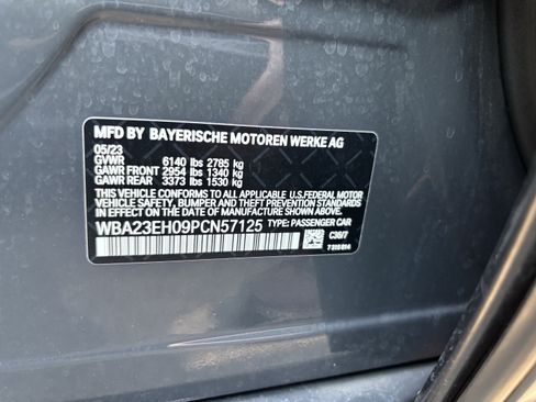Used 2023 BMW 740i w/ Parking Assistance Package RWD image 37