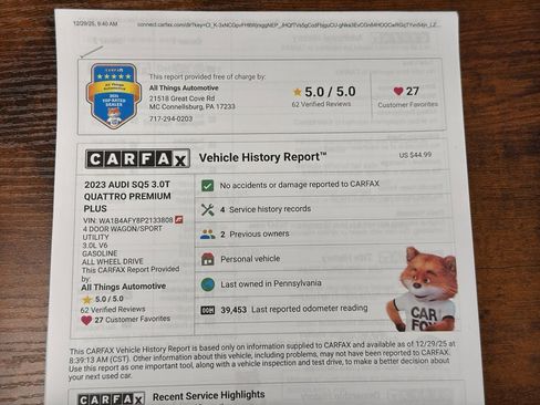 Used 2023 Audi SQ5 Premium Plus w/ Premium Plus Package image 42