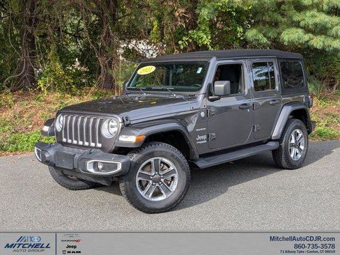 Certified 2021 Jeep Wrangler Unlimited Sahara AWD/4WD image 1
