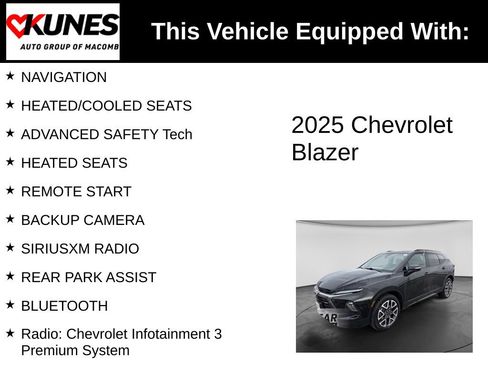 Used 2025 Chevrolet Blazer RS AWD/4WD image 3