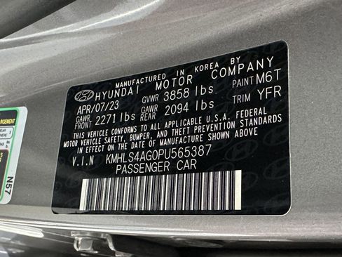 Certified 2023 Hyundai Elantra SEL w/ Convenience Package image 12