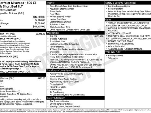 Used 2019 Chevrolet Silverado 1500 LT w/ All-Star Edition AWD/4WD image 20