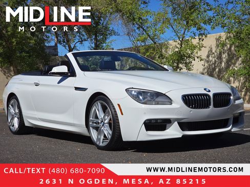 Used 2015 BMW 640i Convertible RWD image 1
