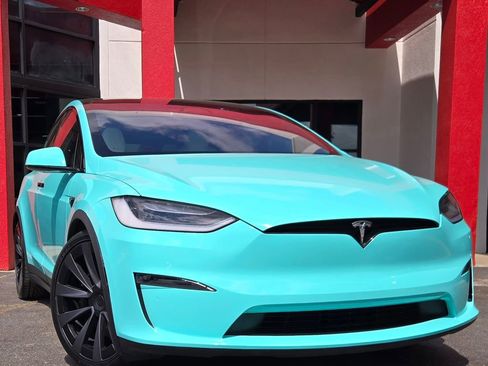 Used 2022 Tesla Model X Plaid AWD/4WD image 12