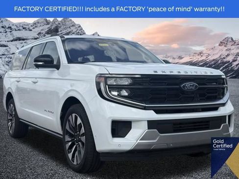 Certified 2025 Ford Expedition Max Platinum w/ Driver's Package AWD/4WD image 1