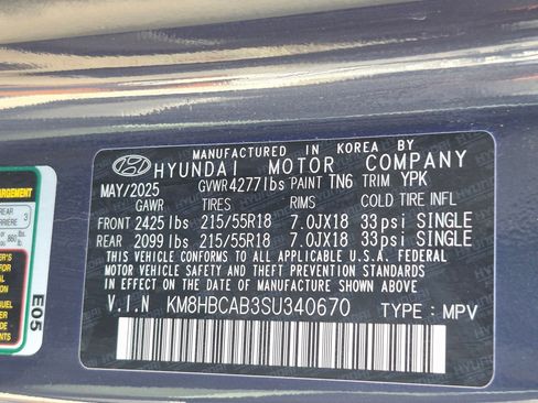 Certified 2025 Hyundai Kona SEL AWD/4WD image 34