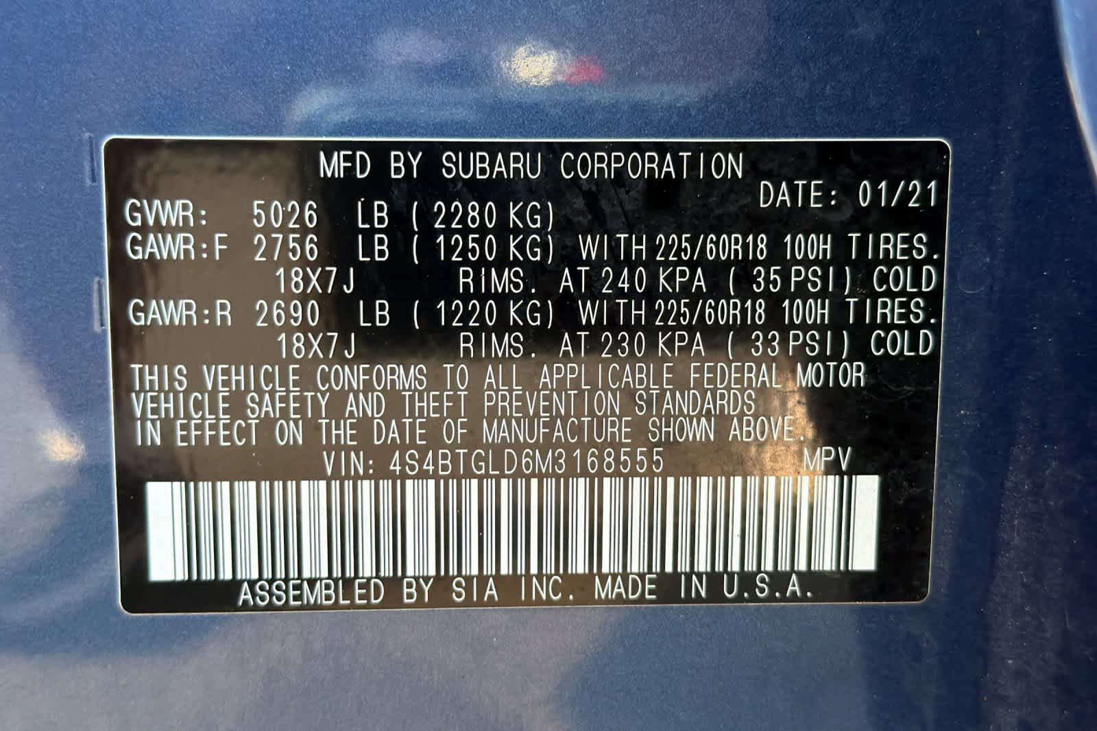 Used 2021 Subaru Outback Onyx Edition XT w/ Popular Package #2 AWD/4WD image 30