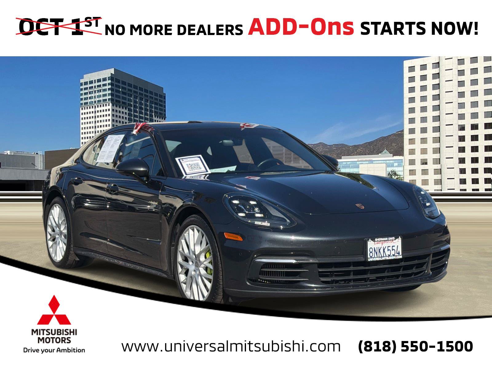 Used 2019 Porsche Panamera 4 AWD/4WD image 1