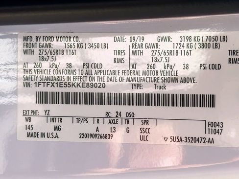 Used 2019 Ford F150 XLT AWD/4WD image 31