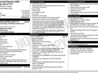 Used 2017 Chevrolet Express 3500 LT w/ LT Preferred Equipment Group video 3