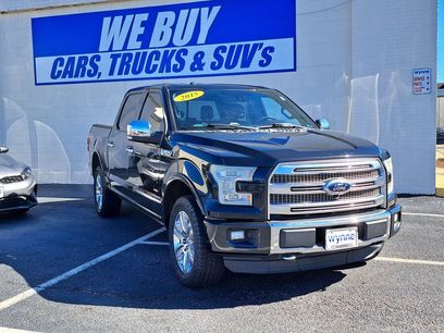 Used 2015 Ford F150 Platinum w/ Equipment Group 701A Luxury