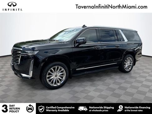 Used 2022 Cadillac Escalade ESV Premium Luxury AWD/4WD image 1