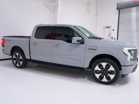 Certified 2023 Ford F150 Lightning Platinum AWD/4WD image 3