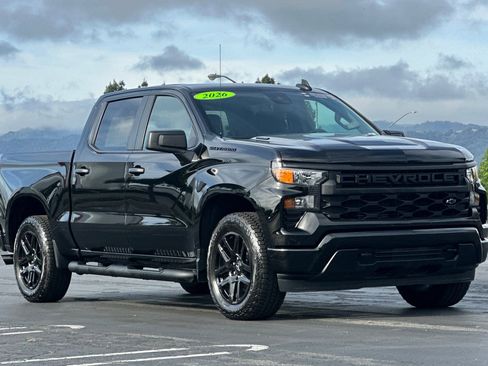 Used 2026 Chevrolet Silverado 1500 Custom w/ Turbomax Blackout Package image 2