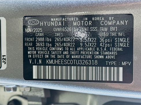Used 2026 Genesis GV80 3.5T Prestige AWD/4WD image 32