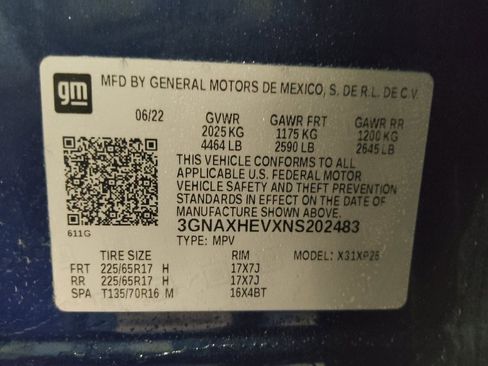 Used 2022 Chevrolet Equinox LS image 33