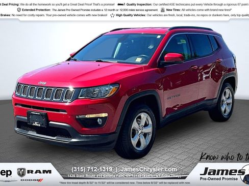 Used 2019 Jeep Compass Latitude AWD/4WD image 1