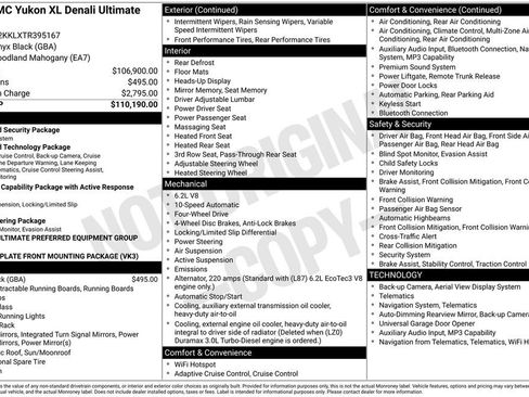 New 2026 GMC Yukon XL Denali Ultimate AWD/4WD image 2