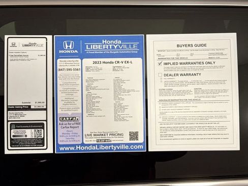 Certified 2023 Honda CR-V EX-L image 53