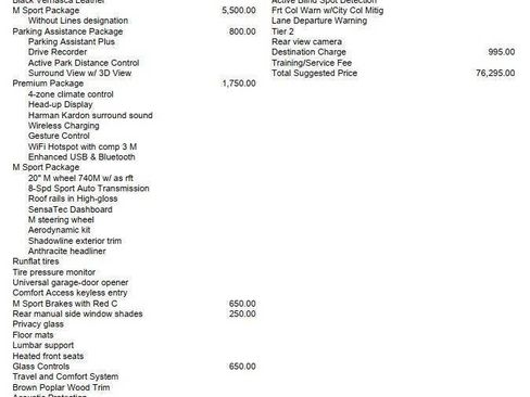 Used 2021 BMW X5 xDrive45e w/ M Sport Package AWD/4WD image 15