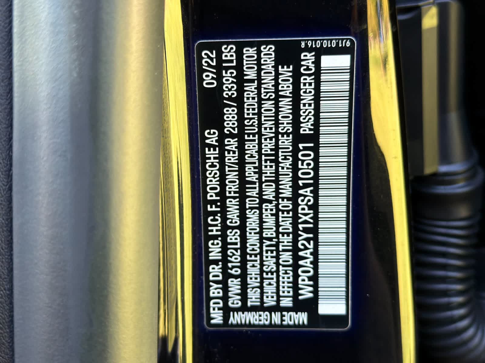 Certified 2023 Porsche Taycan RWD image 31