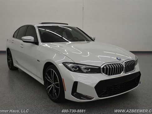 Used 2023 BMW 330e w/ M Sport Package RWD image 7