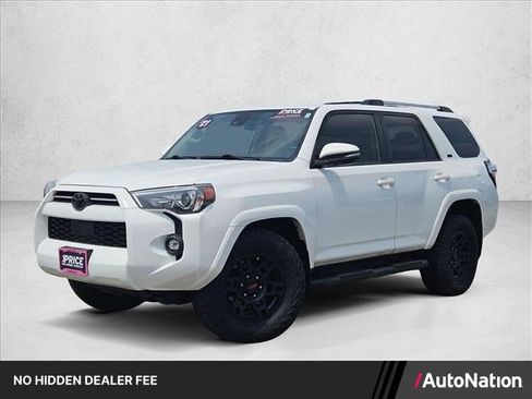 Used 2021 Toyota 4Runner SR5 Premium w/ Moonroof Package RWD image 1
