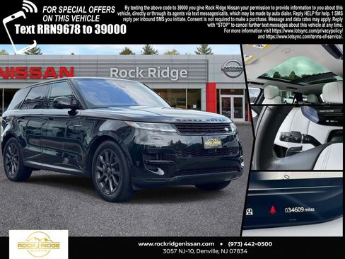 Used 2023 Land Rover Range Rover Sport SE AWD/4WD image 1