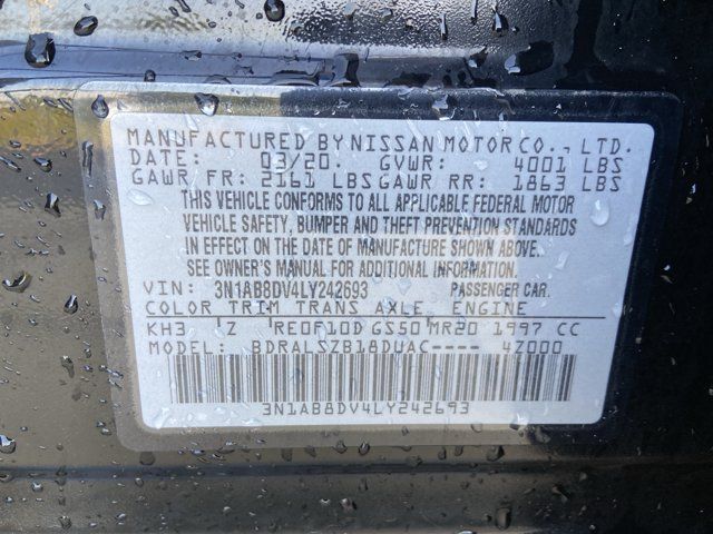Used 2020 Nissan Sentra SR w/ Premium Package FWD image 33