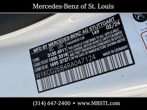 Certified 2024 Mercedes-Benz EQS 450+ 4MATIC Sedan image 24