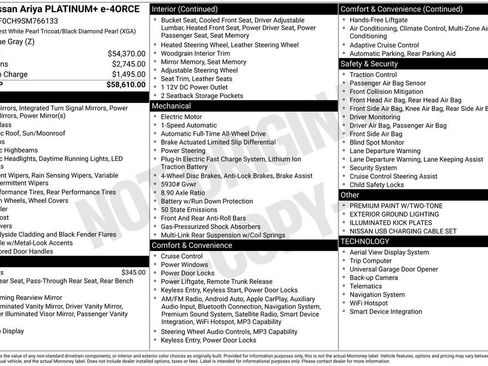 Used 2025 Nissan Ariya Platinum image 39