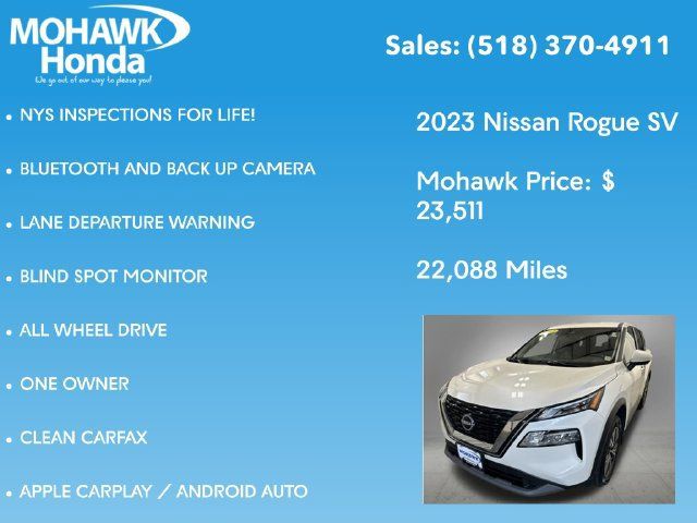 Used 2023 Nissan Rogue SV AWD/4WD image 7