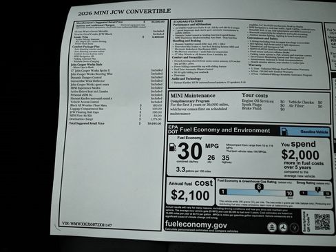New 2026 MINI Cooper John Cooper Works image 39