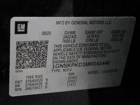 Used 2021 Chevrolet Tahoe Z71 AWD/4WD image 66