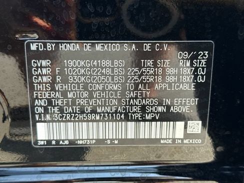 Used 2024 Honda HR-V Sport image 19