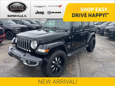 Used 2018 Jeep Wrangler Unlimited Sahara w/ Cold Weather Group image 1