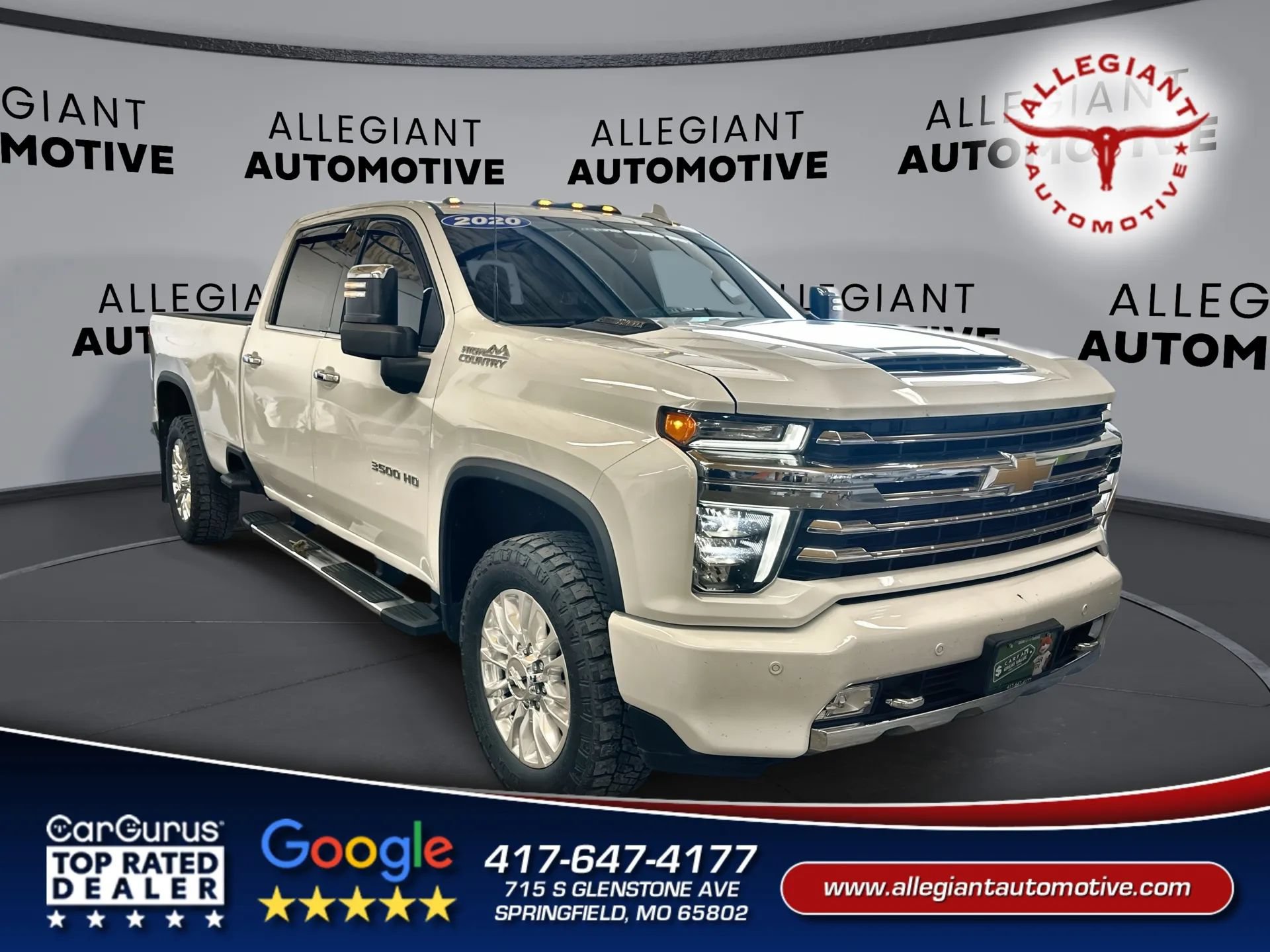 Used 2020 Chevrolet Silverado 3500 High Country w/ Z71 Off-Road Package AWD/4WD image 1