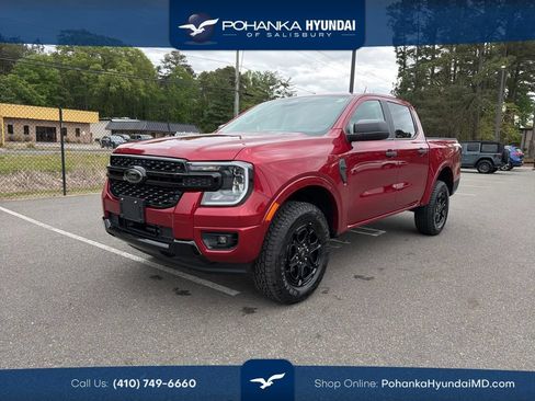 Used 2025 Ford Ranger XLT w/ Black Appearance Package AWD/4WD image 1