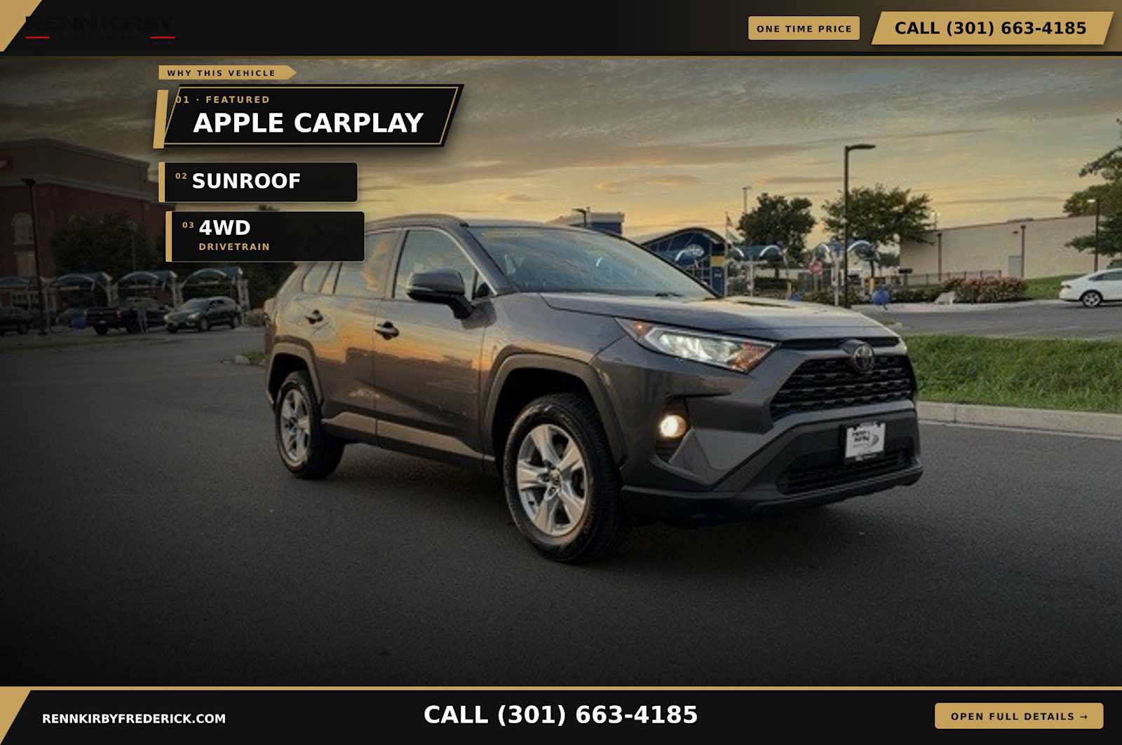 Used 2021 Toyota RAV4 XLE w/ Convenience Package AWD/4WD image 1