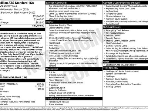 Used 2014 Cadillac ATS Sedan image 4