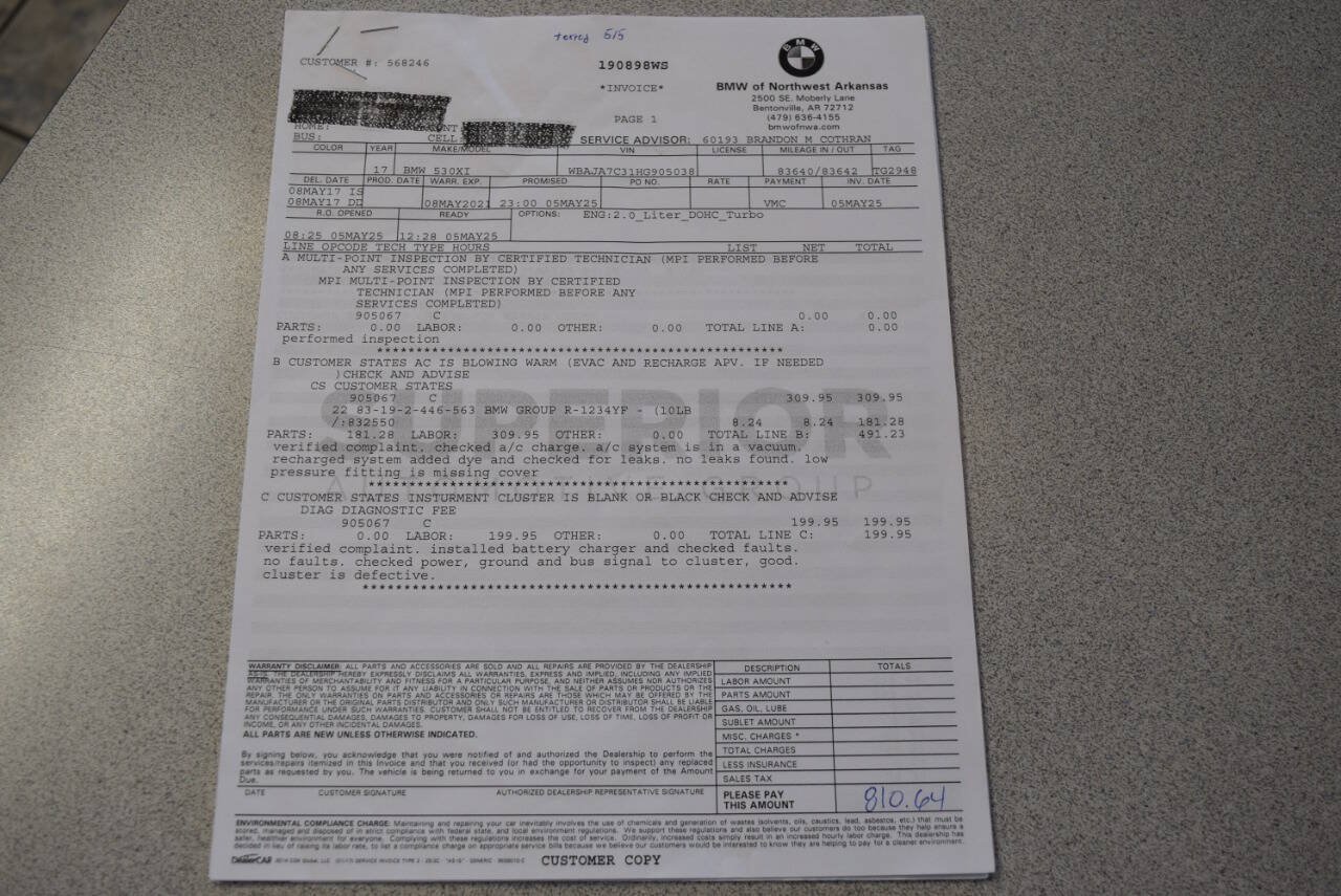 Used 2017 BMW 530i xDrive AWD/4WD image 77