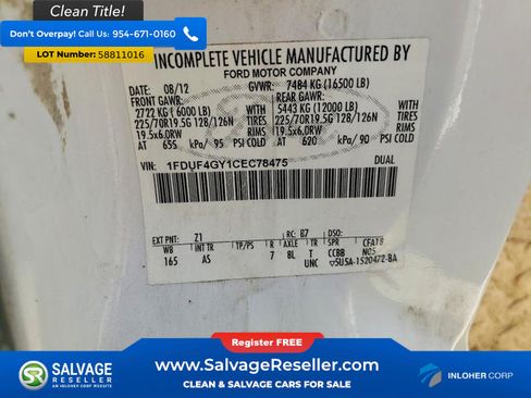 Used 2012 Ford F450 XL RWD image 16