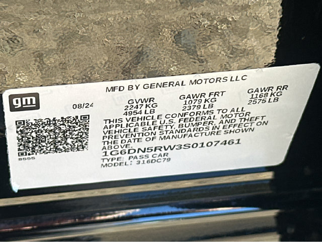 Certified 2025 Cadillac CT5 Premium Luxury w/ Sun And Sound Package RWD image 36