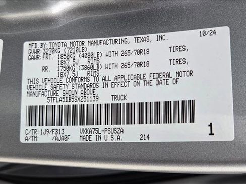 Used 2025 Toyota Tundra SR5 image 23