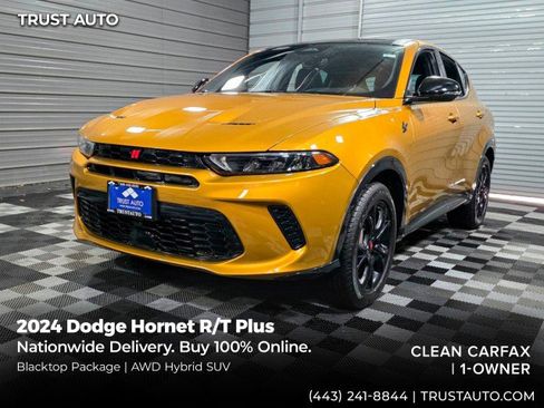 Used 2024 Dodge Hornet R/T Plus w/ R/T Blacktop Package AWD/4WD image 1