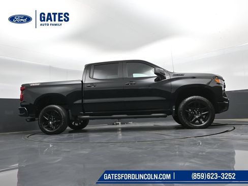 Used 2025 Chevrolet Silverado 1500 Custom Trail Boss w/ Turbomax Blackout Package AWD/4WD image 34