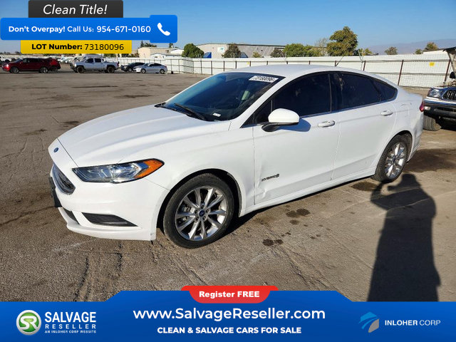 Used 2017 Ford Fusion SE FWD image 1